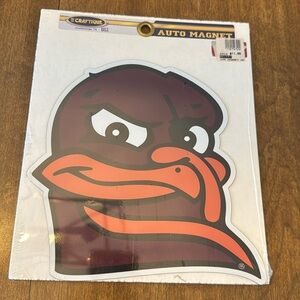 Virginia Tech car magnet